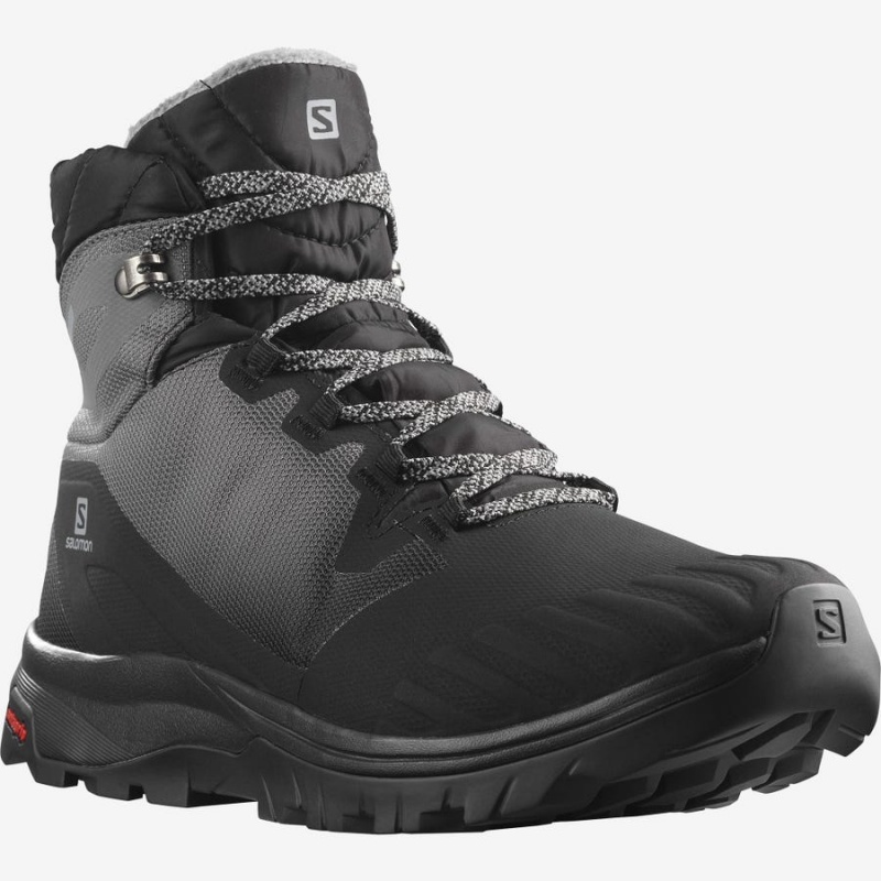 Botas de Invierno Salomon VAYA BLAZE THINSULATE™ CLIMASALOMON™ WATERPROOF Mujer Negras | UY 2608UZG