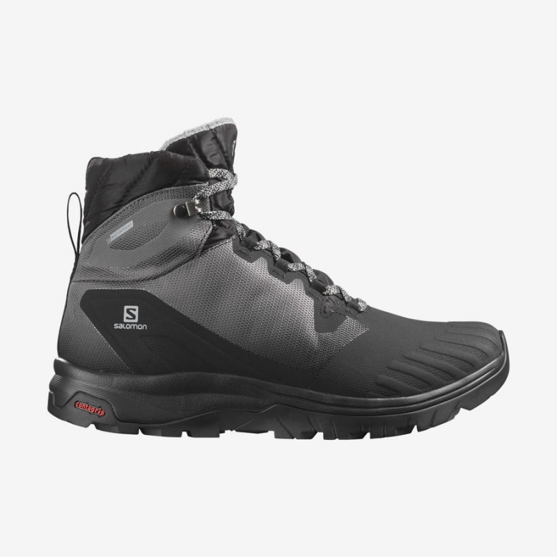 Botas de Invierno Salomon VAYA BLAZE THINSULATE™ CLIMASALOMON™ WATERPROOF Mujer Negras | UY 2608UZG