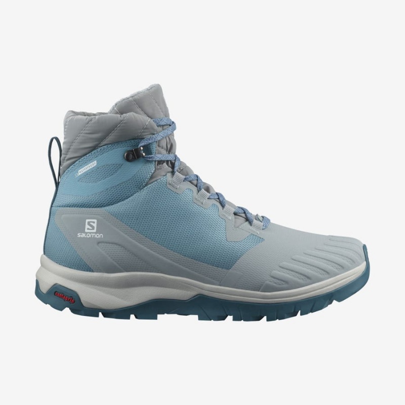 Botas de Invierno Salomon VAYA BLAZE THINSULATE™ CLIMASALOMON™ WATERPROOF Mujer Azules | UY 2607YXF