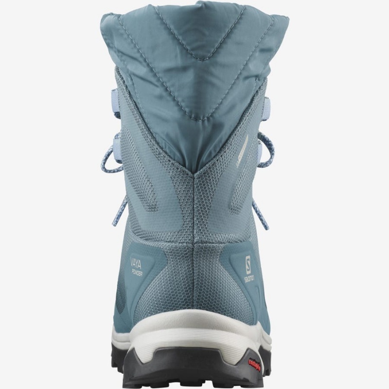 Botas de Invierno Salomon VAYA POWDER TS CSWP Mujer Azules | UY 2611PJJ