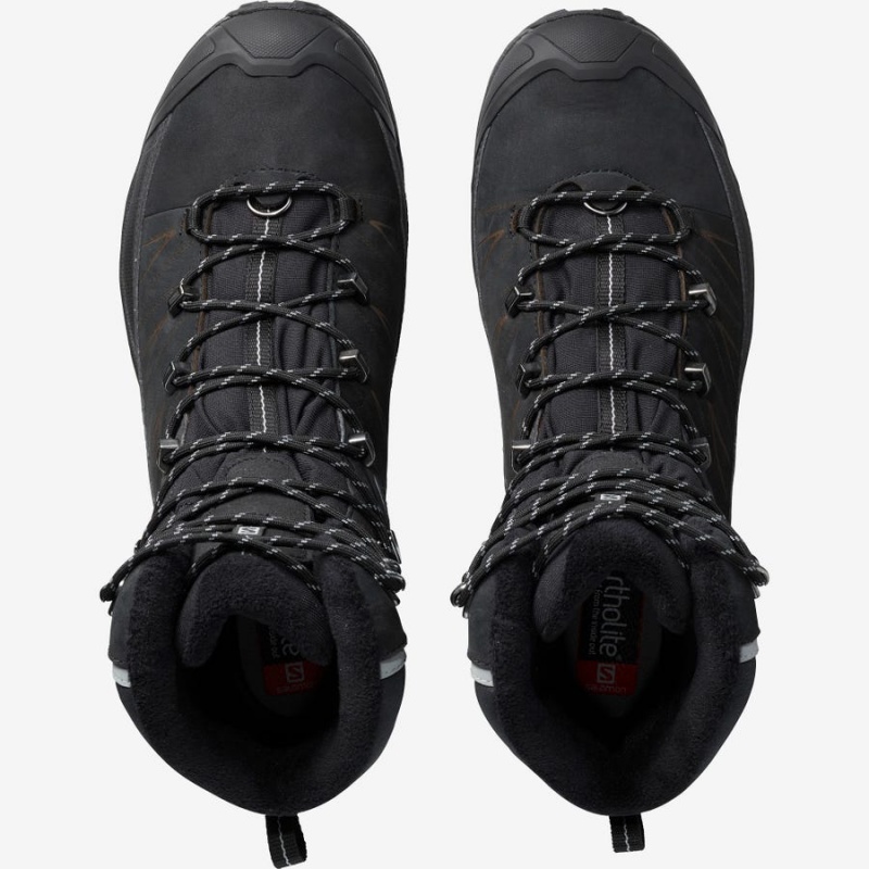 Botas de Invierno Salomon X ULTRA WINTER CLIMASALOMON™ WATERPROOF 2 Hombre Negras | UY 3379BEX