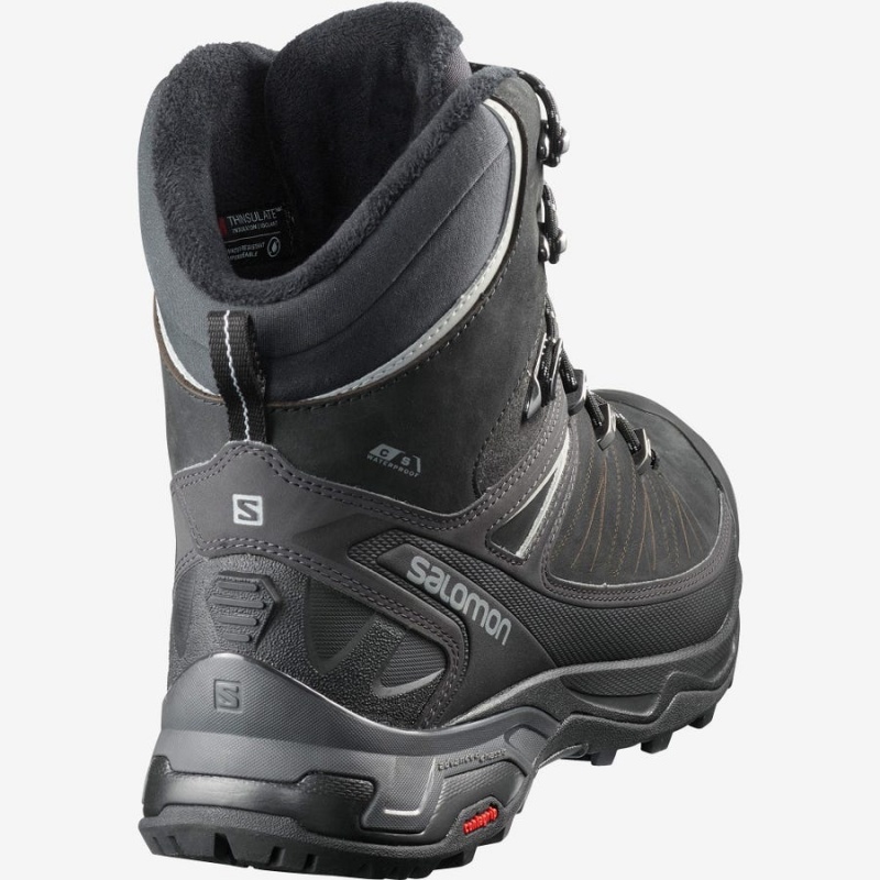 Botas de Invierno Salomon X ULTRA WINTER CLIMASALOMON™ WATERPROOF 2 Hombre Negras | UY 3379BEX