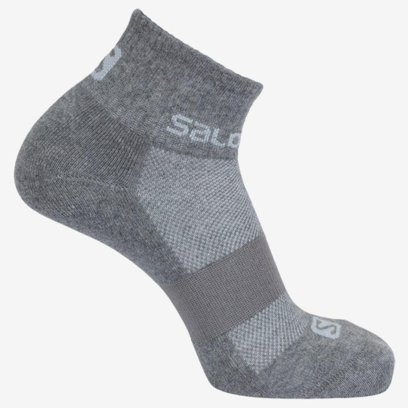 Calcetines Salomon EVASION 2-PACK Hombre Gris | UY 2962VRW