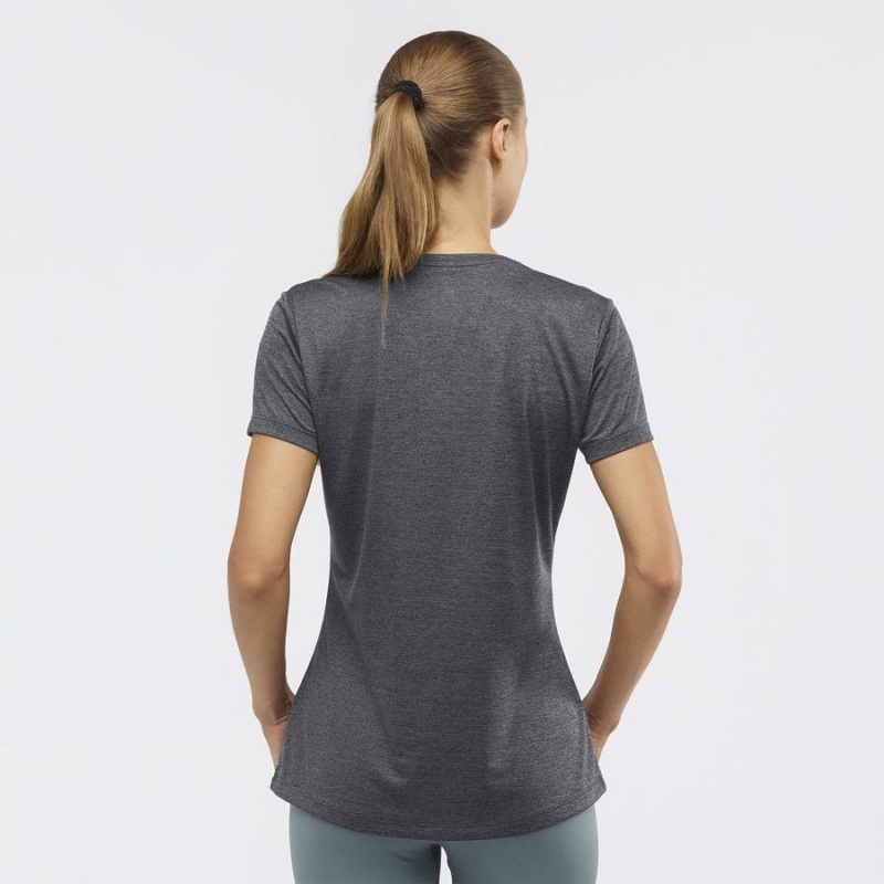 Camiseta Salomon AGILE Mujer Gris | UY 2557ILH