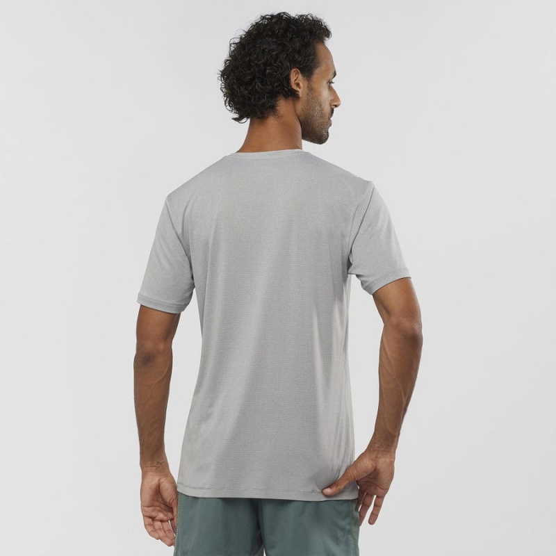 Camiseta Salomon AGILE TRAINING Hombre Blancas | UY 3246ZUT