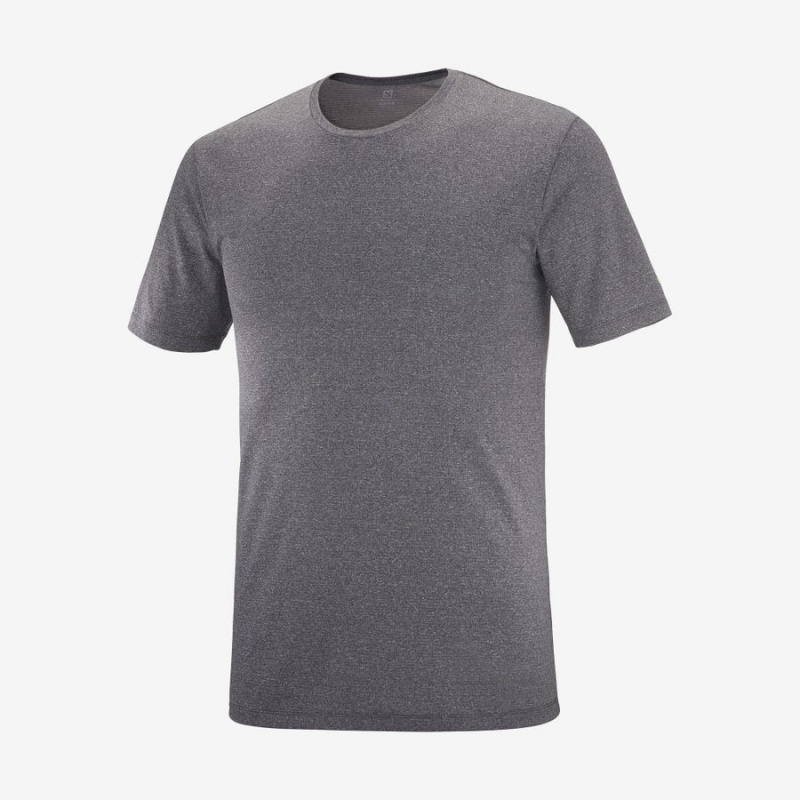 Camiseta Salomon AGILE TRAINING Hombre Gris | UY 3244KOR