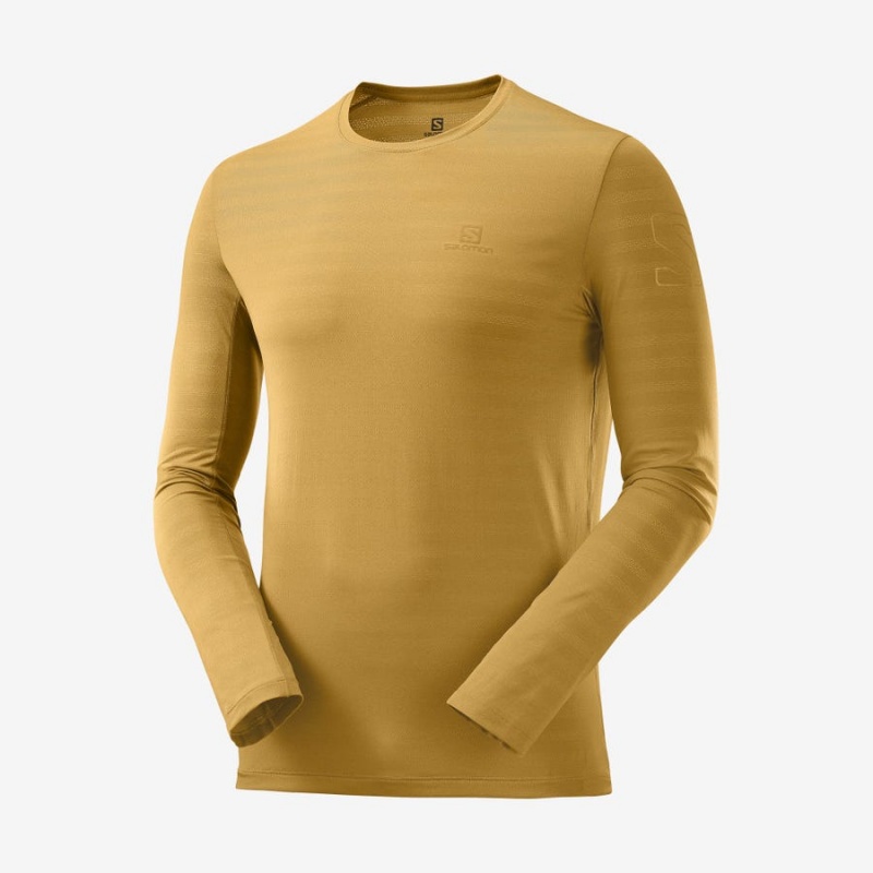 Camiseta Salomon OUTLINE Hombre Amarillo | UY 3248CTV