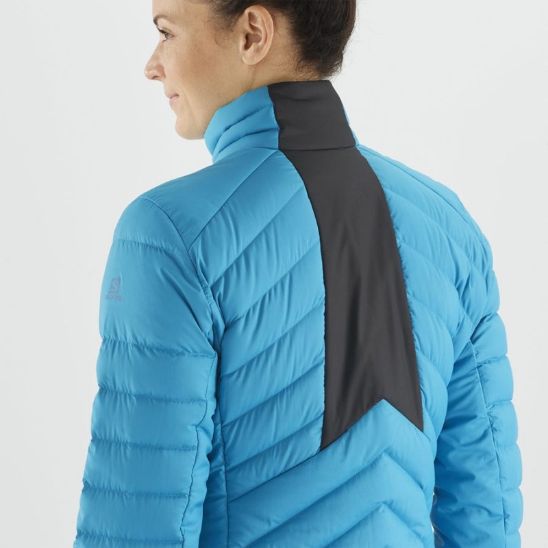 Camperas Salomon ESSENTIAL XWARM DOWN INSULATED Mujer Azules | UY 2449RVD