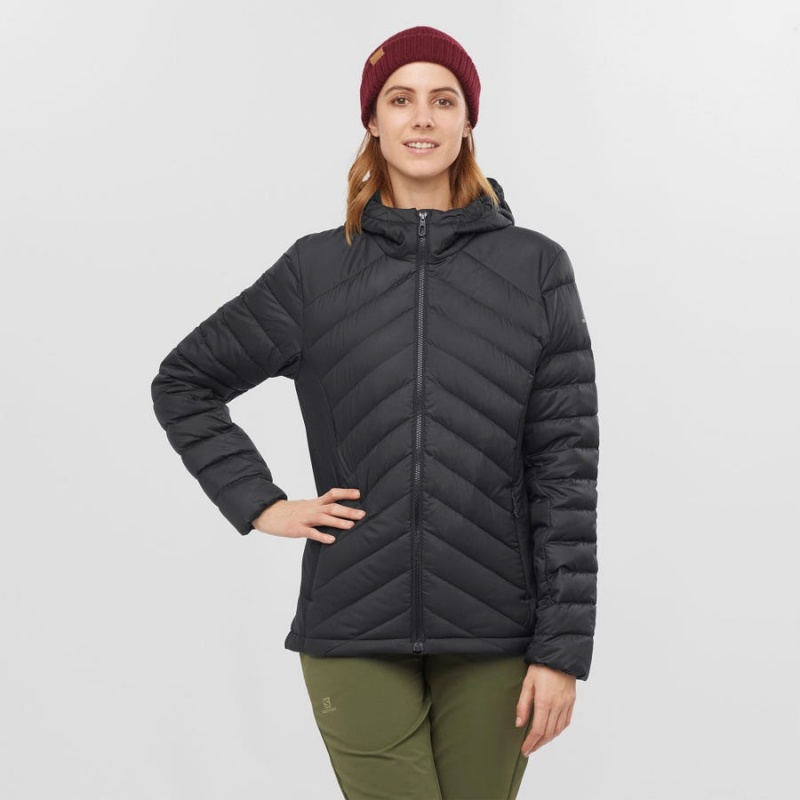 Camperas Salomon ESSENTIAL XWARM DOWN INSULATED Mujer Negras | UY 2448EBC