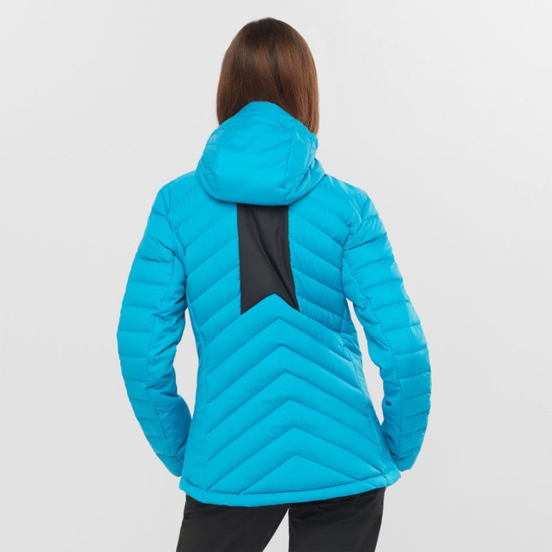 Camperas Salomon ESSENTIAL XWARM DOWN INSULATED Mujer Azules | UY 2447WNB