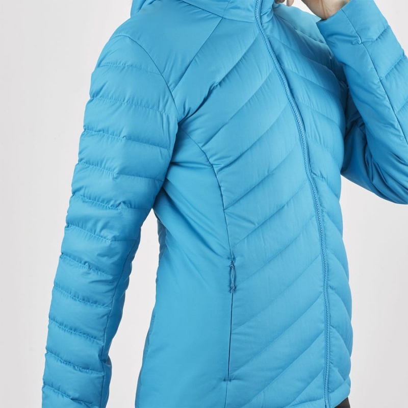 Camperas Salomon ESSENTIAL XWARM DOWN INSULATED Mujer Azules | UY 2447WNB