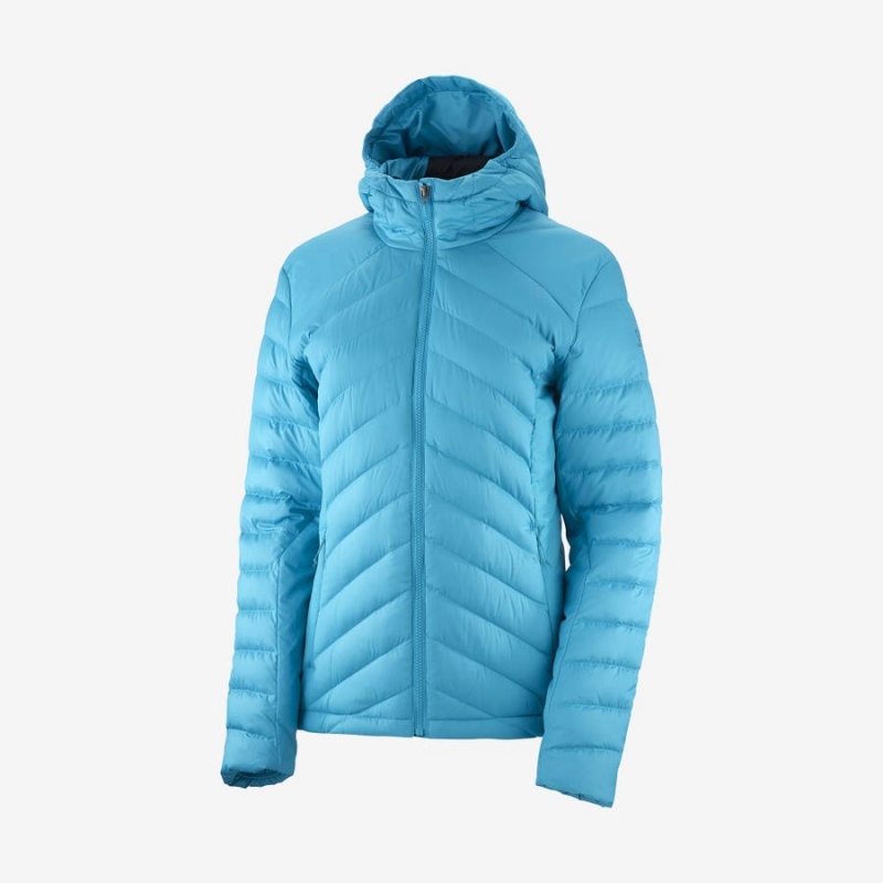 Camperas Salomon ESSENTIAL XWARM DOWN INSULATED Mujer Azules | UY 2447WNB