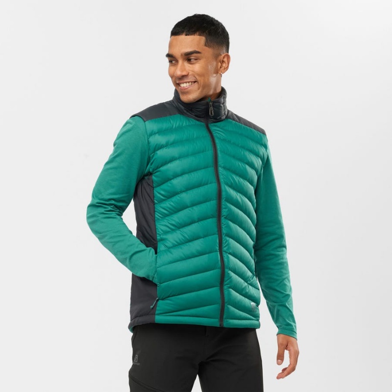 Camperas Salomon ESSENTIAL XWARM DOWN INSULATED Hombre Verde | UY 3316DFM