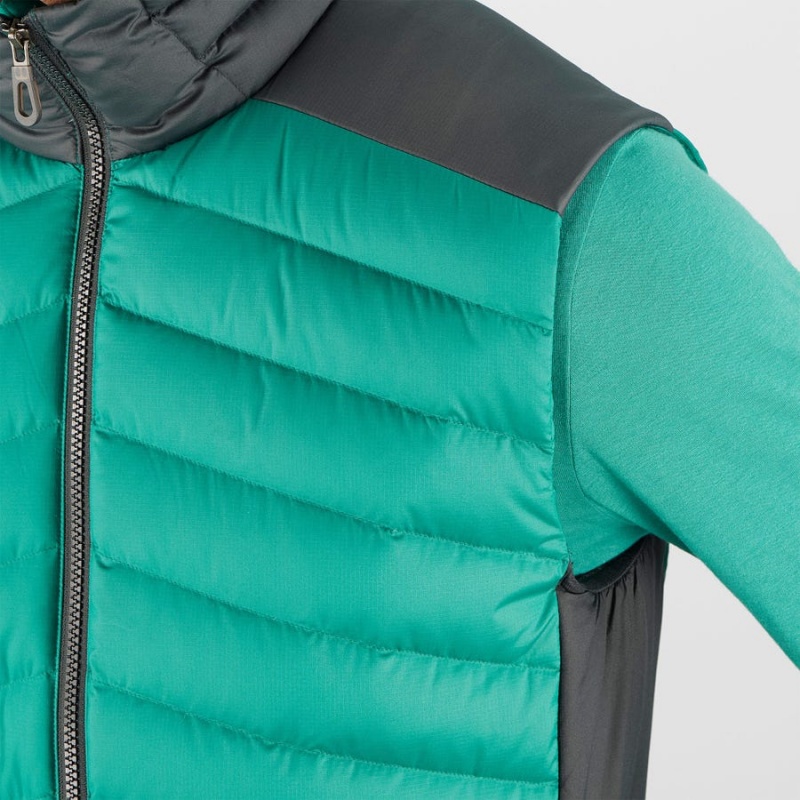 Camperas Salomon ESSENTIAL XWARM DOWN INSULATED Hombre Verde | UY 3316DFM