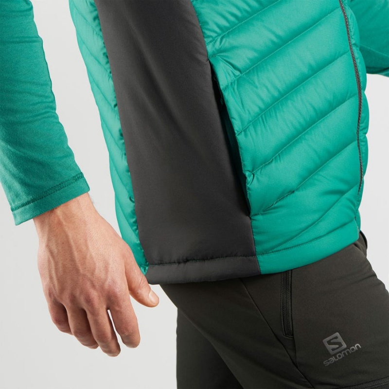 Camperas Salomon ESSENTIAL XWARM DOWN INSULATED Hombre Verde | UY 3316DFM