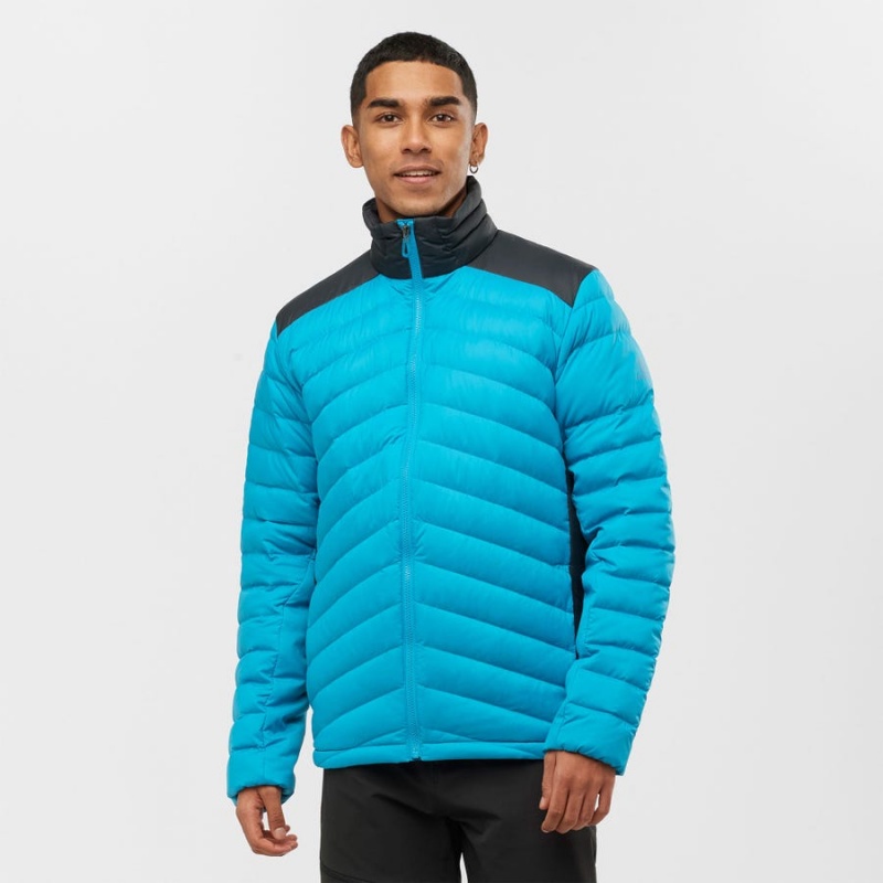 Camperas Salomon ESSENTIAL XWARM DOWN INSULATED Hombre Azules | UY 3309DFM