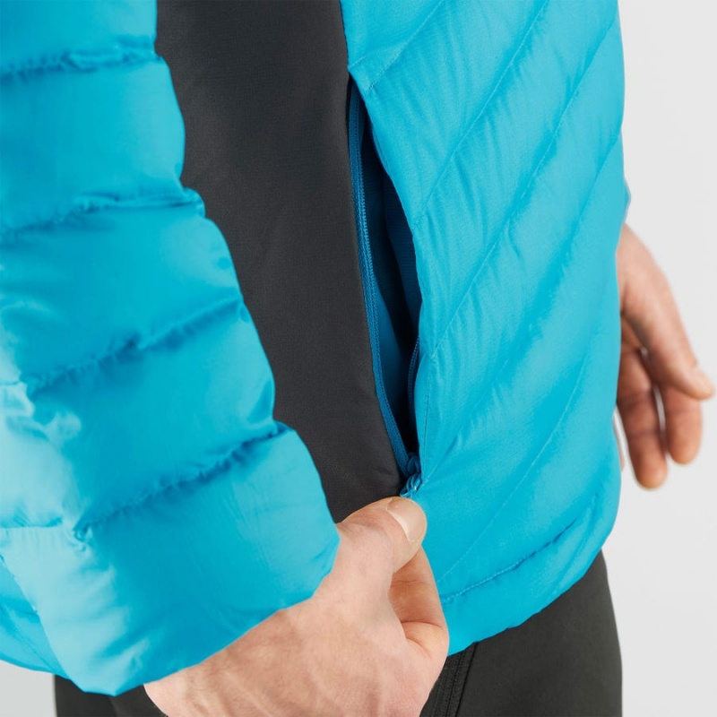 Camperas Salomon ESSENTIAL XWARM DOWN INSULATED Hombre Azules | UY 3309DFM