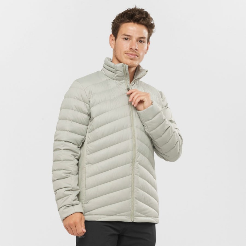 Camperas Salomon ESSENTIAL XWARM DOWN INSULATED Hombre Gris | UY 3307AHK