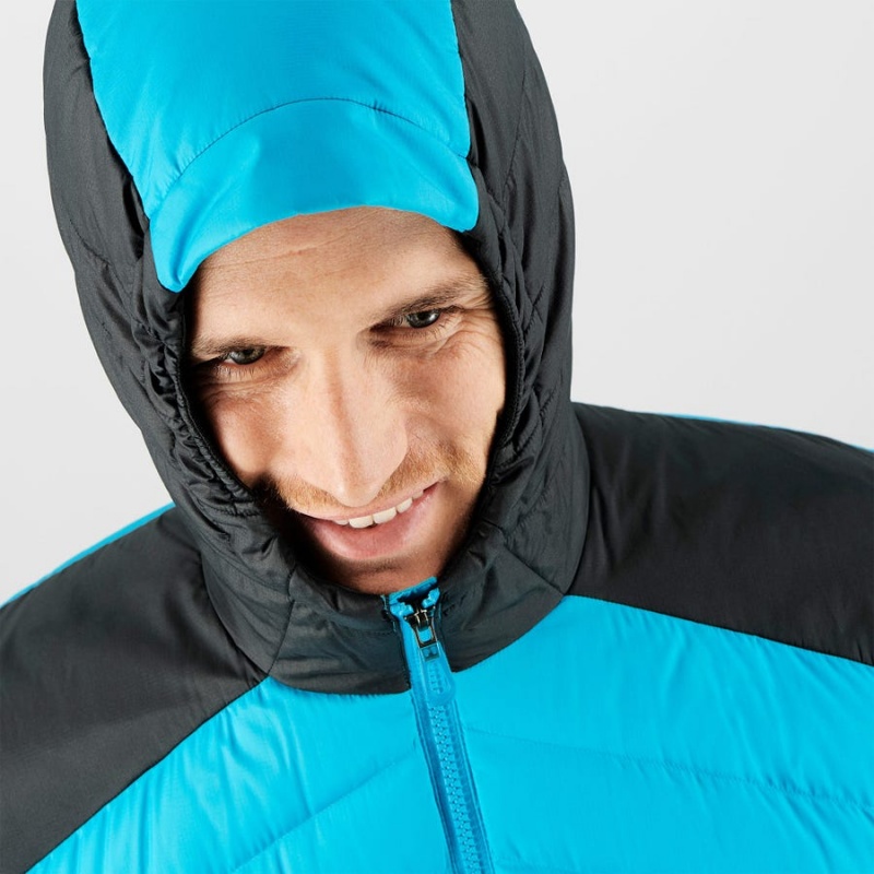 Camperas Salomon ESSENTIAL XWARM DOWN INSULATED Hombre Azules | UY 3302BEX