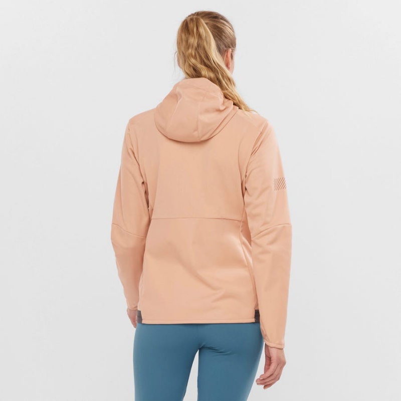 Camperas Salomon GORE TEX INFINIUM™ WINDSTOPPER® Mujer Rosas | UY 2436JPQ