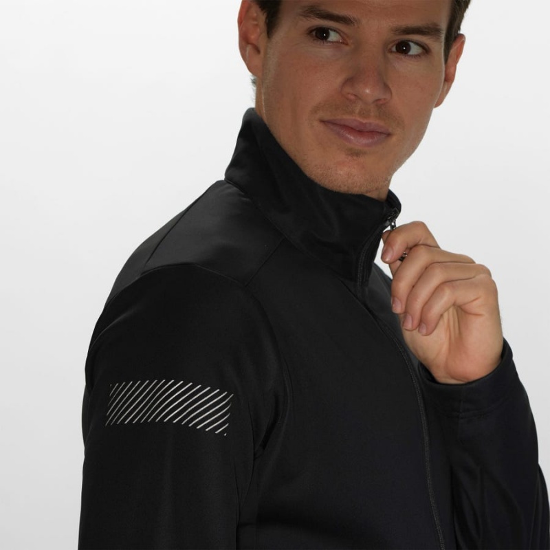 Camperas Salomon GORE TEX INFINIUM™ WINDSTOPPER® Hombre Negras | UY 3253QMA