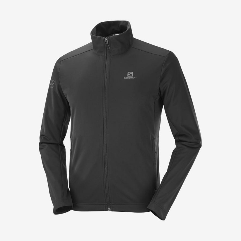 Camperas Salomon GORE TEX INFINIUM™ WINDSTOPPER® Hombre Negras | UY 3253QMA