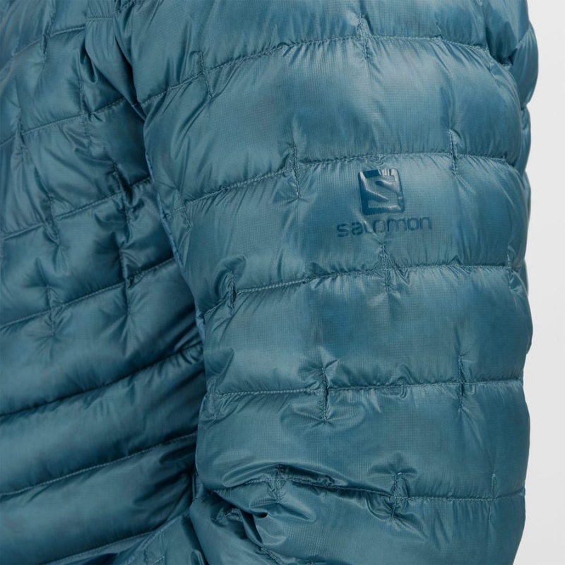 Camperas Salomon OUTLINE DOWN INSULATED Hombre Azules | UY 3323ZUT