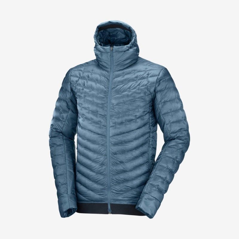 Camperas Salomon OUTLINE DOWN INSULATED Hombre Azules | UY 3323ZUT