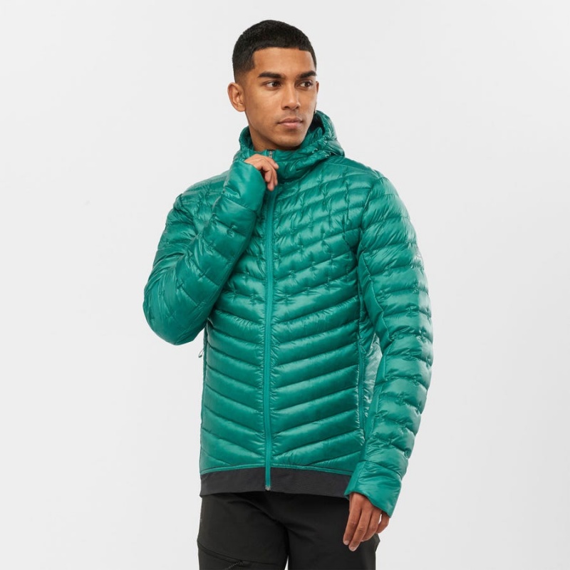 Camperas Salomon OUTLINE DOWN INSULATED Hombre Verde | UY 3322LIS