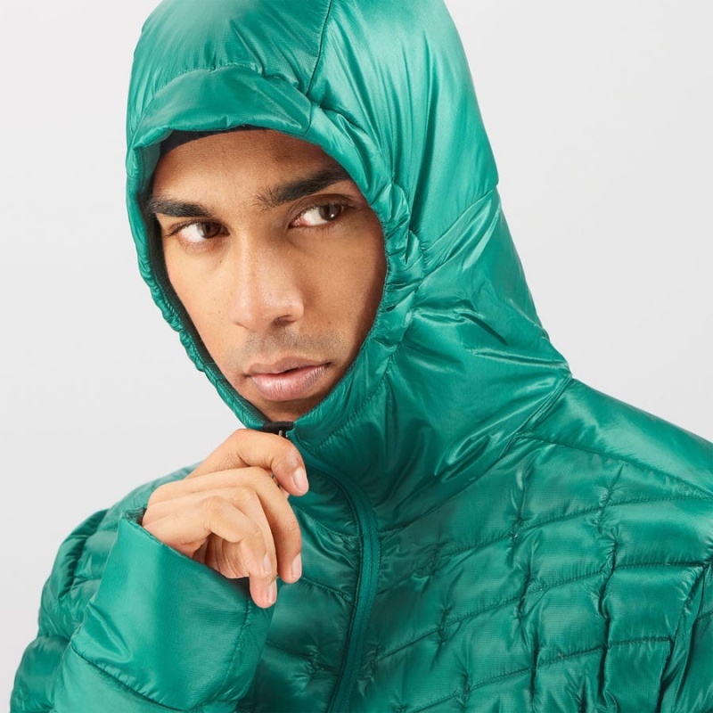 Camperas Salomon OUTLINE DOWN INSULATED Hombre Verde | UY 3322LIS