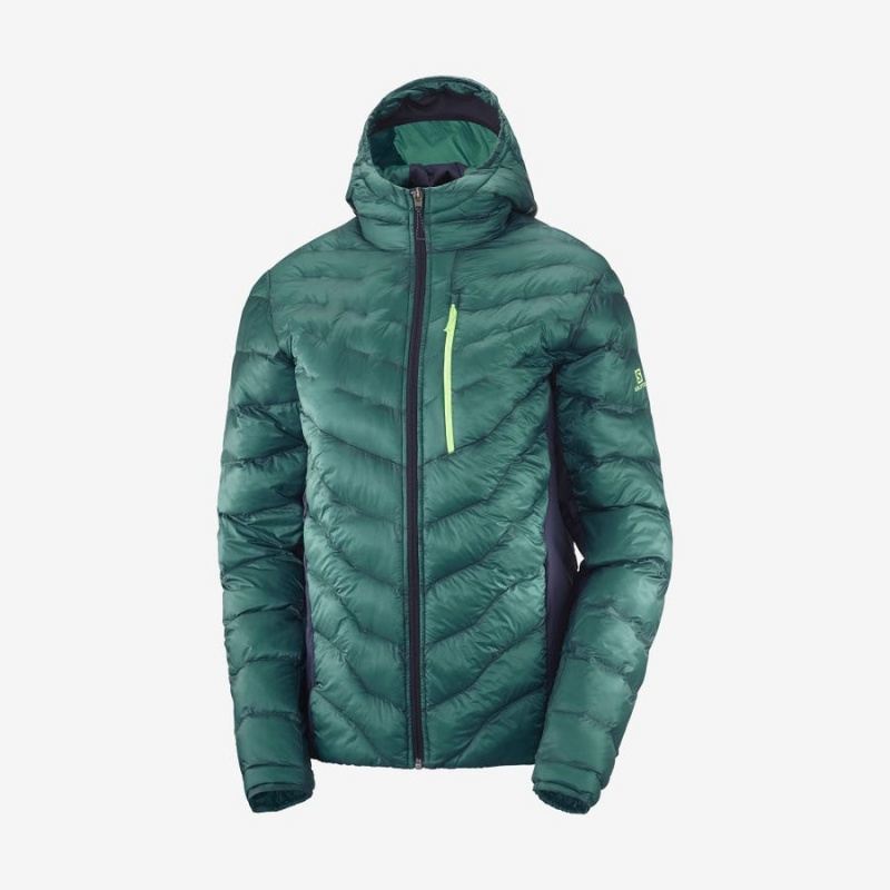 Camperas Salomon OUTPEAK PRIMALOFT INSULATED Mujer Verde | UY 2443BEX