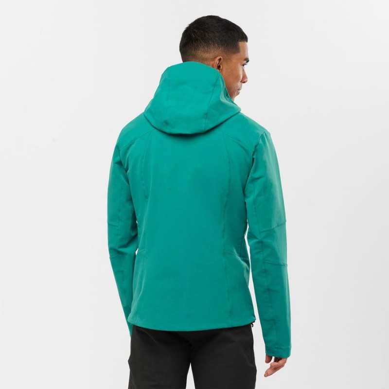 Camperas Salomon OUTPEAK SOFTSHELL Hombre Verde | UY 3255AHK