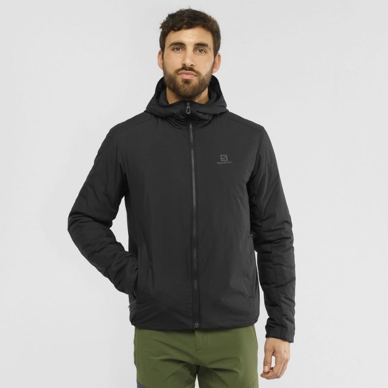 Camperas Salomon OUTRACK INSULATED Hombre Negras | UY 3321KOR