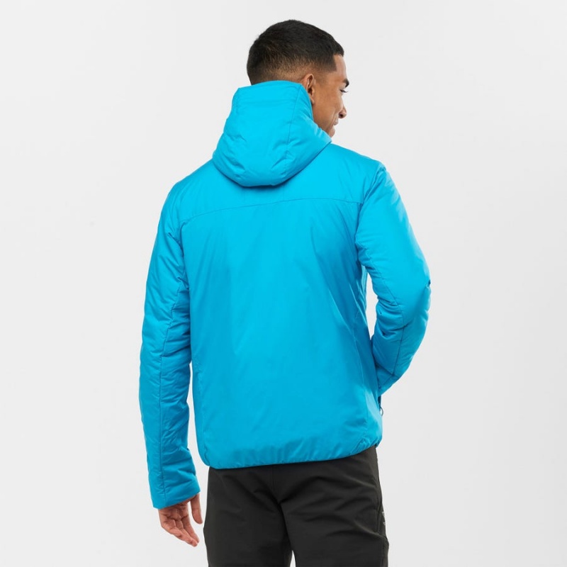 Camperas Salomon OUTRACK INSULATED Hombre Azules | UY 3320JPQ