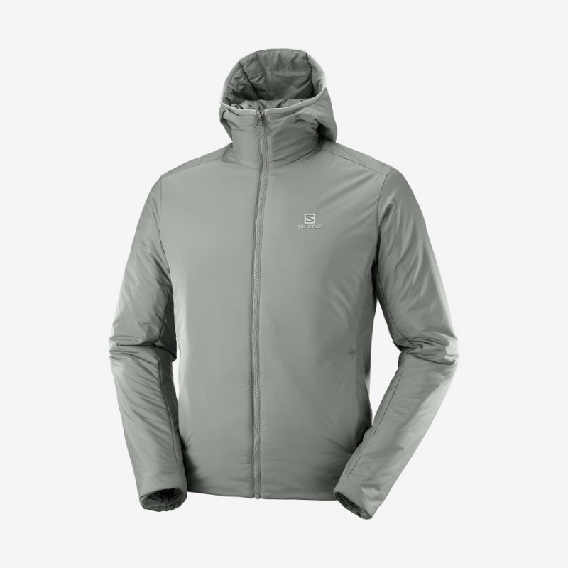 Camperas Salomon OUTRACK INSULATED Hombre Verde Oliva | UY 3319HAP