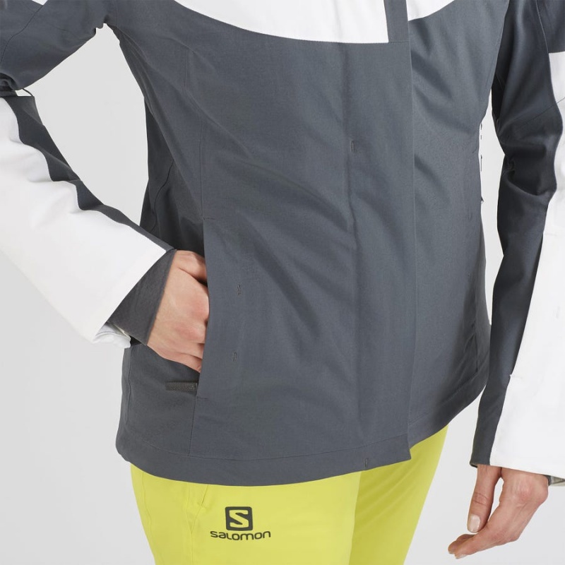 Camperas Salomon SPEED INSULATED Mujer Negras | UY 2438LIS