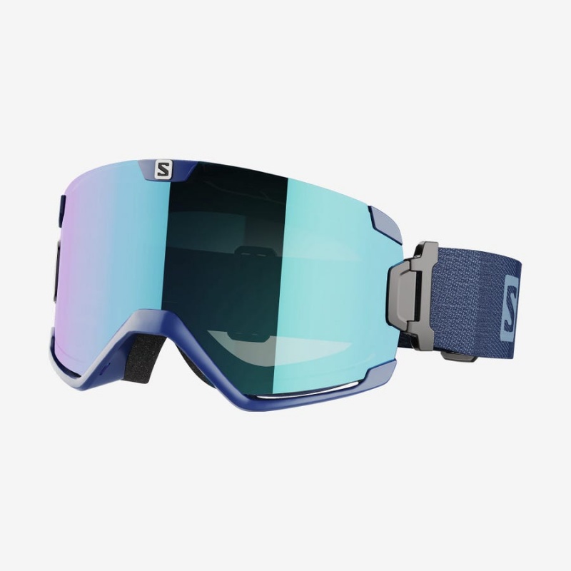 Gafas De Protección Salomon COSMIC MULTILAYER Hombre Azules | UY 2922OKI