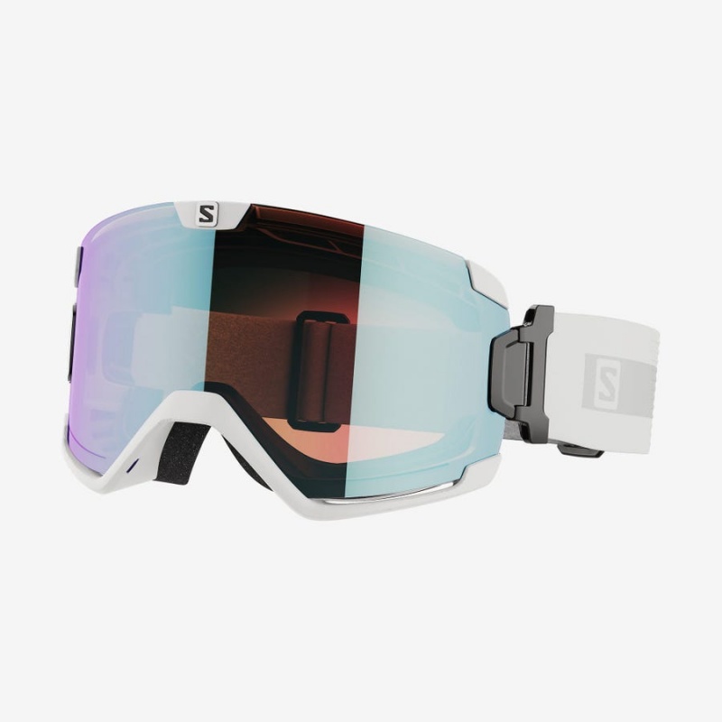 Gafas De Protección Salomon COSMIC PHOTOCHROMIC Hombre Blancas | UY 2920UZG