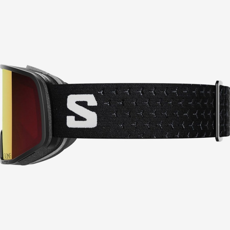 Gafas De Protección Salomon LO FI SIGMA Hombre Negras Blancas | UY 2897JPQ