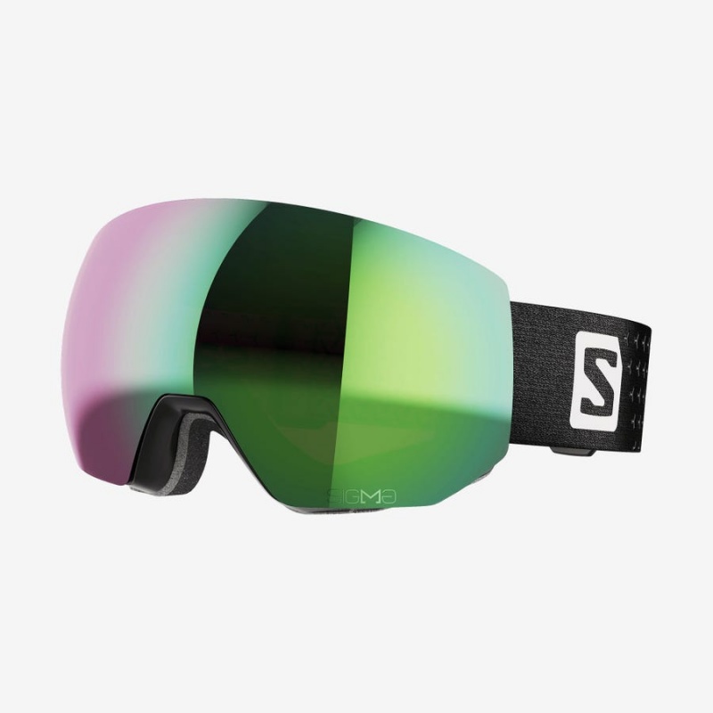 Gafas De Protección Salomon RADIUM PRO SIGMA Hombre Negras | UY 2896HAP