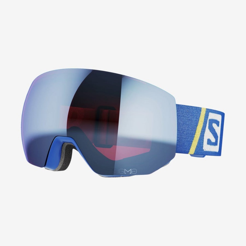 Gafas De Protección Salomon RADIUM PRO SIGMA Hombre Azules | UY 2893DFM