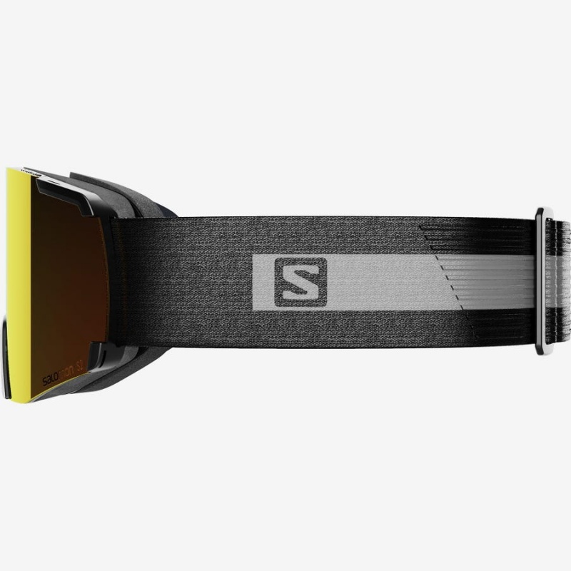 Gafas De Protección Salomon S/VIEW Hombre Negras | UY 2919YXF