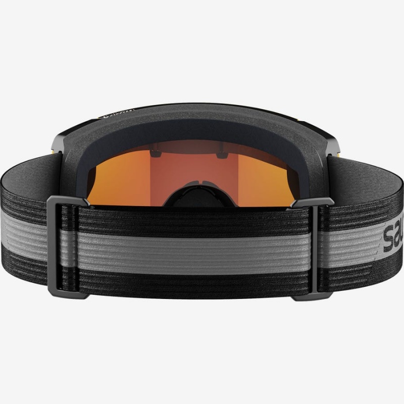 Gafas De Protección Salomon S/VIEW Hombre Negras | UY 2919YXF