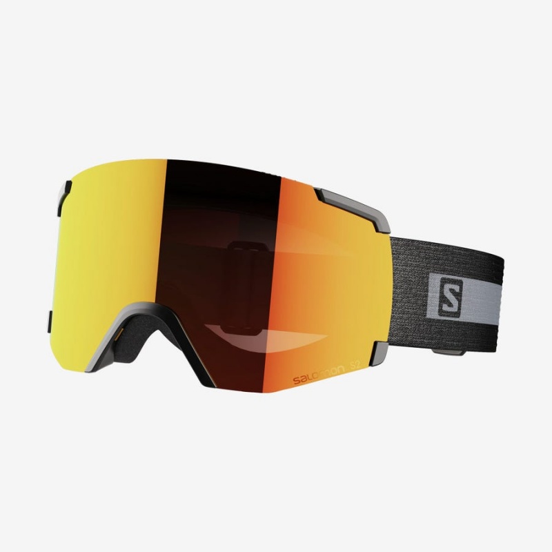 Gafas De Protección Salomon S/VIEW Hombre Negras | UY 2919YXF