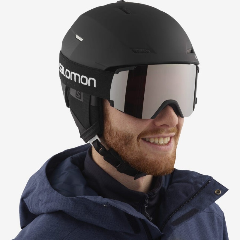 Gafas De Protección Salomon S/VIEW SIGMA Hombre Negras | UY 2917RVD