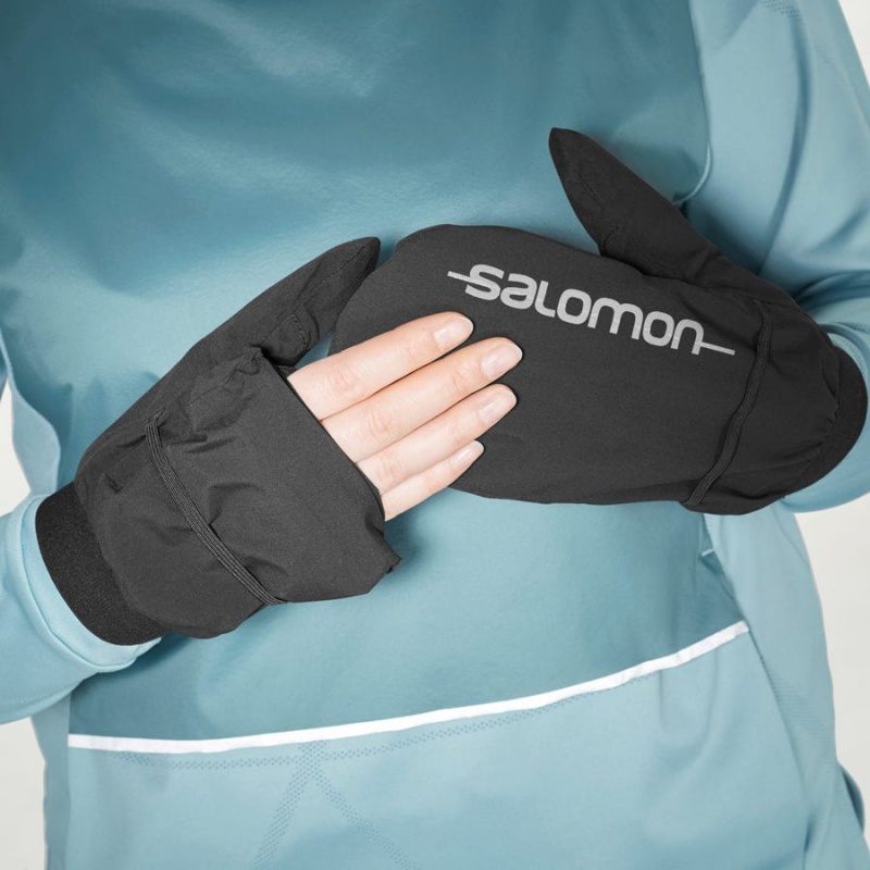 Guantes Salomon BONATTI WATERPROOF Hombre Negras | UY 2924AHK