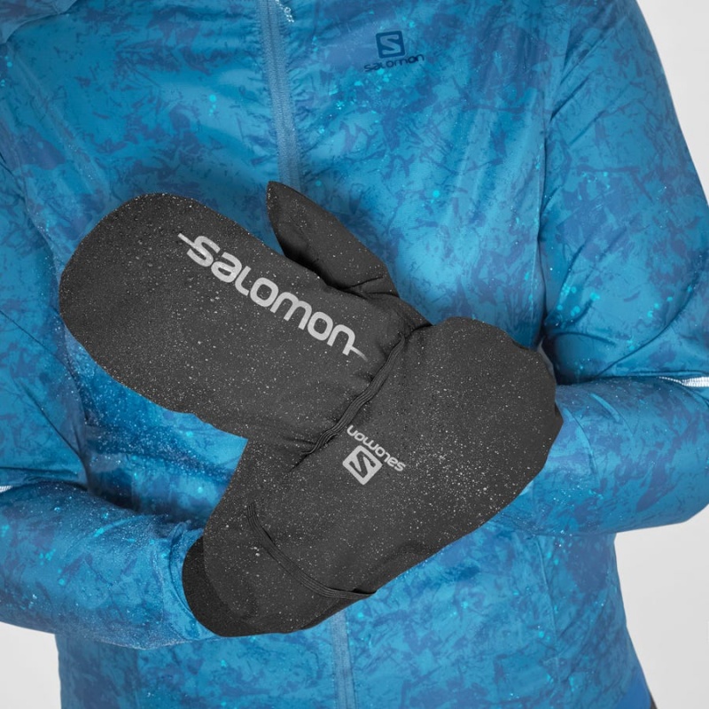 Guantes Salomon BONATTI WATERPROOF Hombre Negras | UY 2924AHK