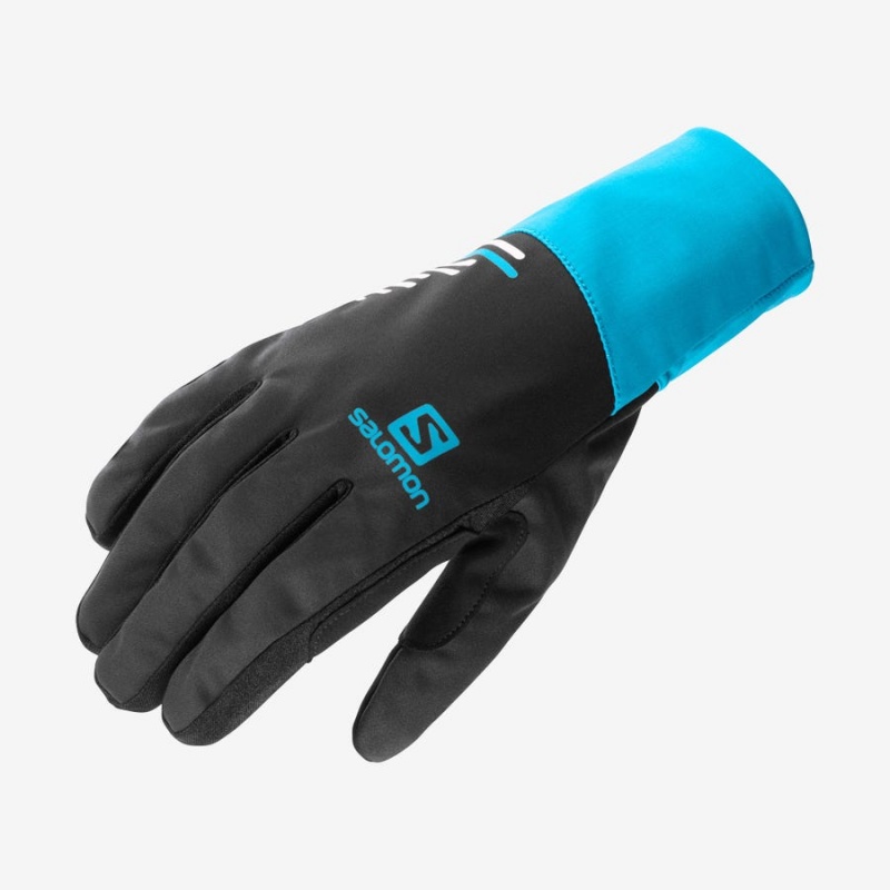 Guantes Salomon EQUIPE Hombre Negras | UY 2930HAP