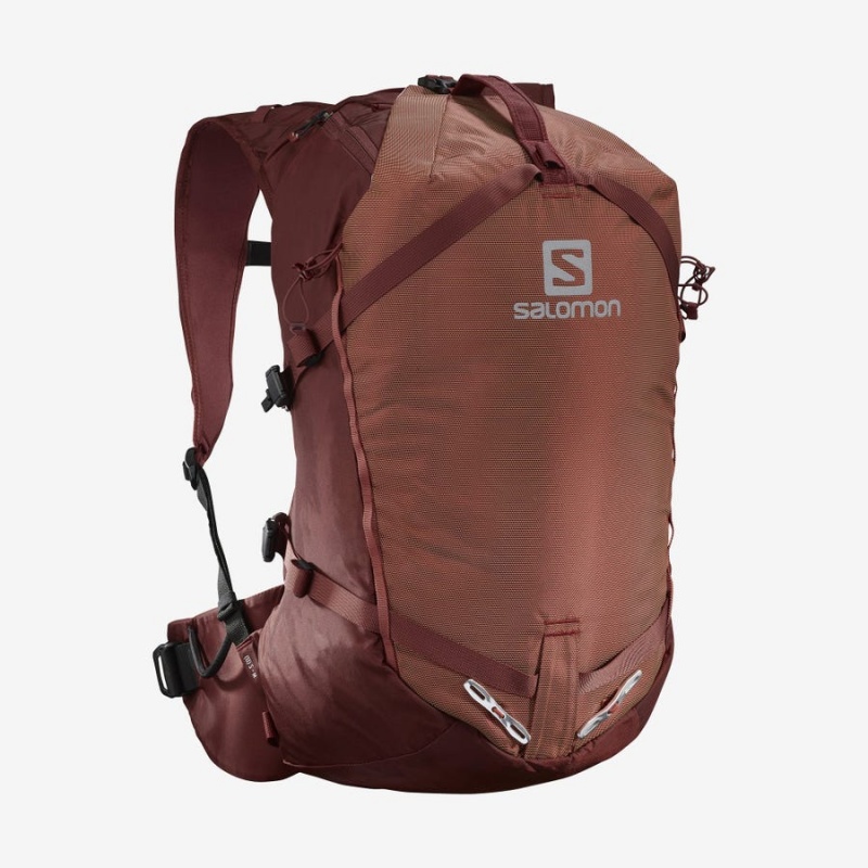 Mochilas Salomon MTN 30 Hombre Rojas | UY 3064XYU