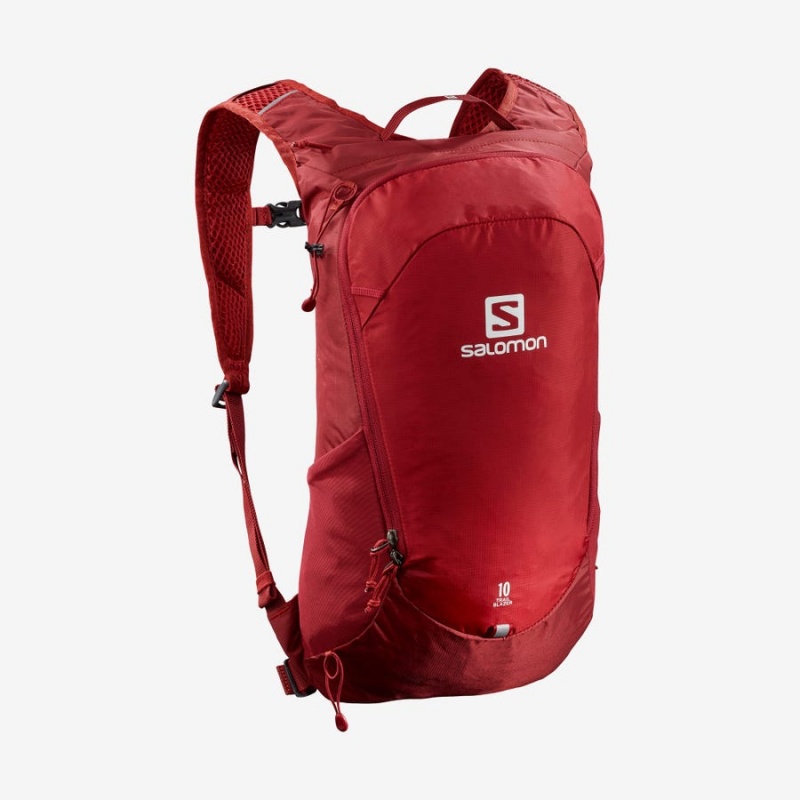 Mochilas Salomon TRAILBLAZER 10 Hombre Rojas | UY 3077ILH